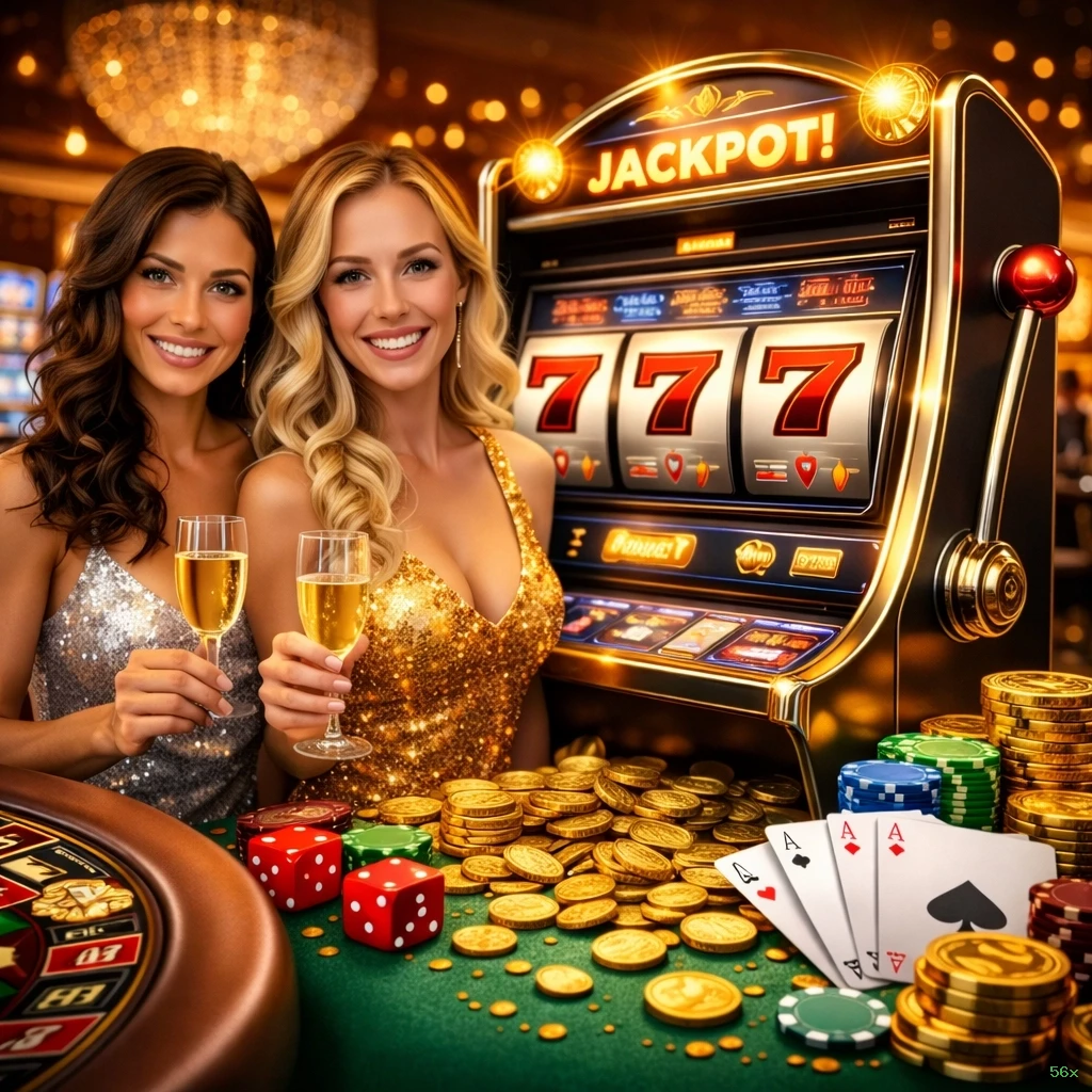Cassino ao vivo 56x